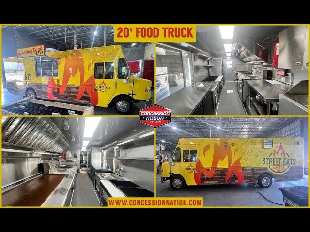 Street Eats Grill Food Truck | Go Concessions 3rd build | Concession Nation