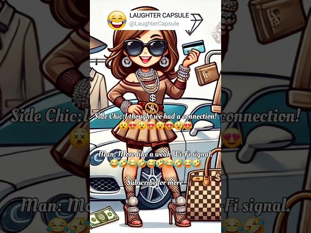 Side Chic #6#funny2024 #shortsviral2024 #subscribe2024 #jokes2024#viral2024 #viralvideos2024