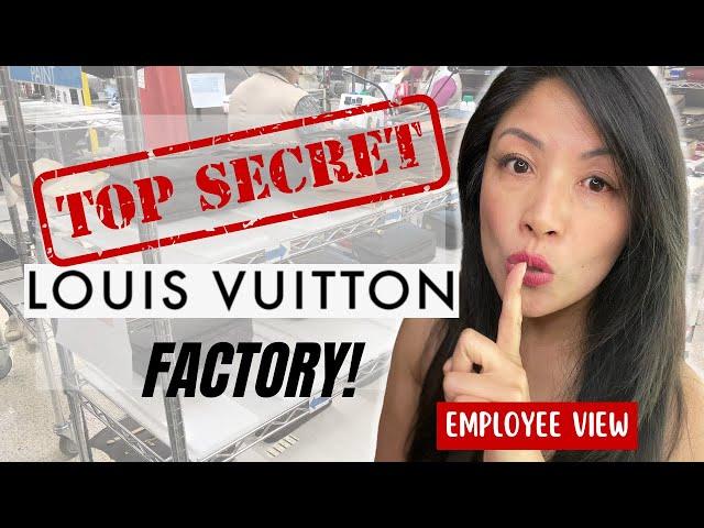 LOUIS VUITTON FACTORY YOU WON'T SEE THIS ANYWHERE!