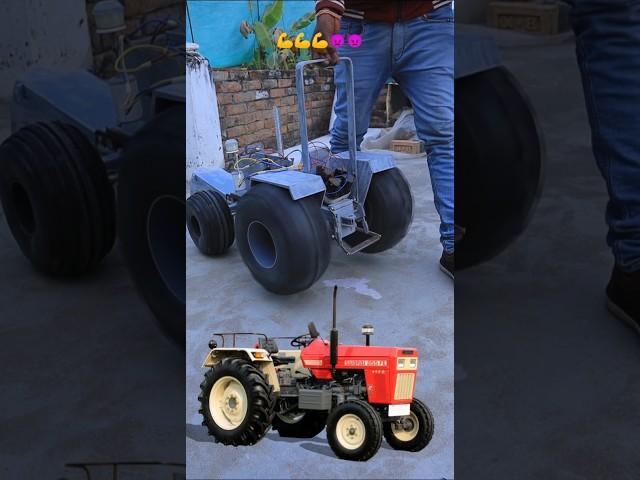 Making RC Swaraj tractor #motor #dc #rc #rkg