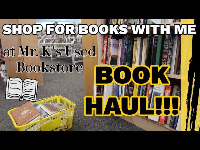 Book Shopping at Mr. K's Used Bookstore in Asheville & Book Haul | Books to be added to my TBR