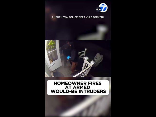 This homeowner wasn't fooled by the intruders