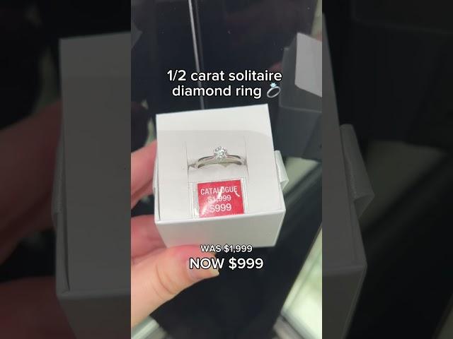 1/2 CARAT SOLITAIRE ENGAGEMENT RING