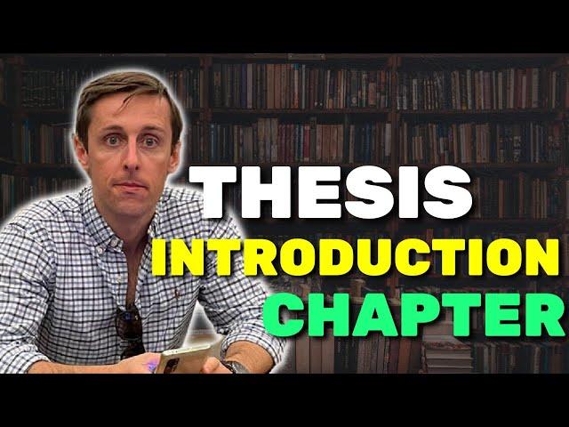 How To Write The Introduction Chapter To A Thesis Or Dissertation (Examples + Model)