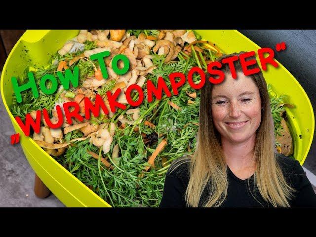 How To "Wurmkomposter" | Design Wurmkomposter | Urbalive | Küchenkomposter!!!