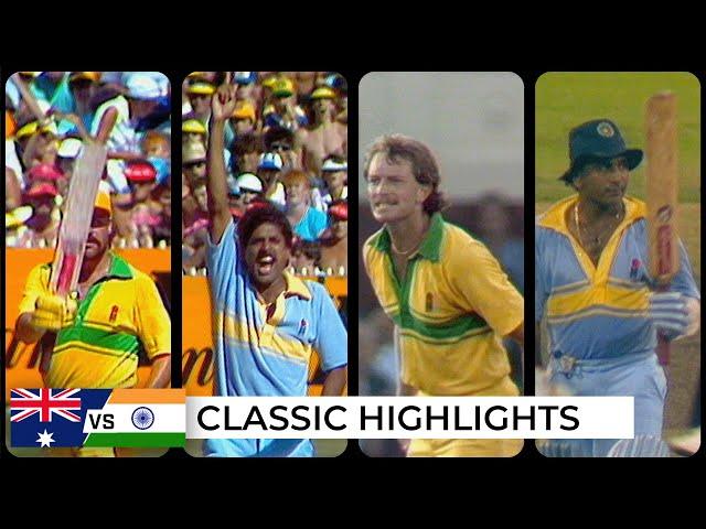 Legends DOMINATE Australia-India ODI classic | From the Vault