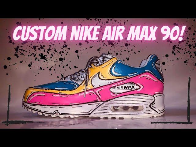 CUSTOM CARTOON AIR MAX 90!!!