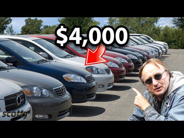 If You Only Have $4,000, These are the Cheap Cars You Should Buy