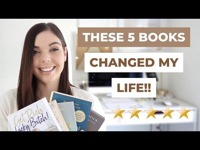 5 SELF-HELP BOOKS THAT CHANGED MY LIFE | LAW OF ATTRACTION | Emma Mumford