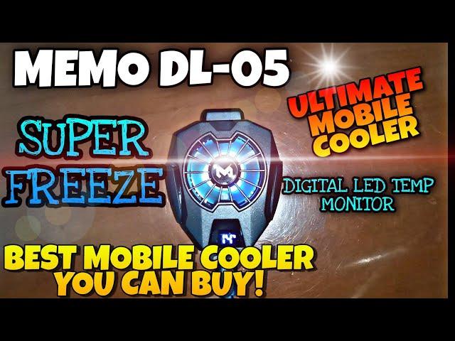 *NEW* MEMO DL05 BEST MOBILE ICE COOLER FOR CODM AND PUBG WITH REALTIME LED TEMPERATURE MONITOR!