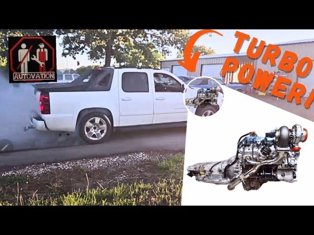 Turbo Chevy Avalanche  #turbo #turbols #avalanche #autovation #burnout