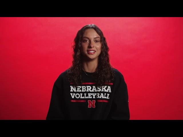 Nebraska Volleyball 2024 Senior Videos