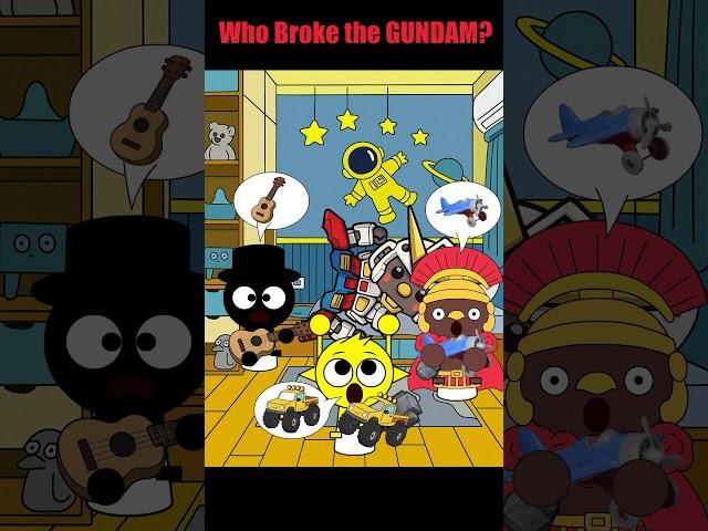 Who Broke the GUNDAM? | Black Simon Bri Bri Bicus Dicus | Incredibox Sprunki #sprunki #incredibox