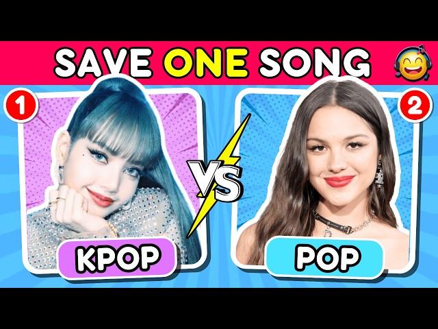 KPOP VS POP ️ Save One Drop One MEGA CHALLENGE 