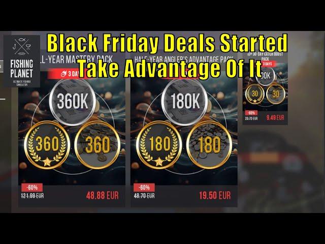 Fishing Planet, Black Friday Deals Started, Take Advantage Of It