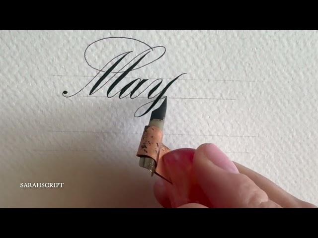 Calligraphy Compilation - SarahScript 2024