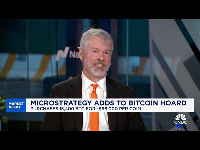 MicroStrategy's Michael Saylor: We want to bridge traditional capital markets with crypto economy