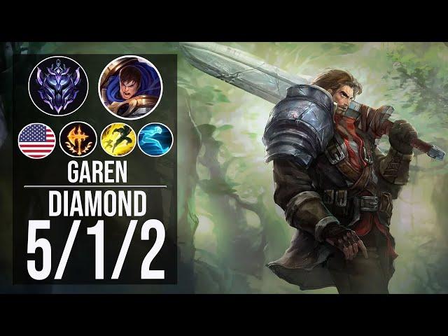RISTE Garen - Garen vs Syndra Top - Garen Gameplay