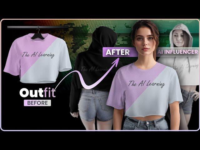 AI Outfit Generator for Free | Generate Custom dress for AI Influencer | Cloth Swap AI Tool 2024