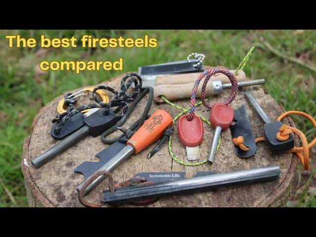 Choosing the best firesteel for Forest School and Bushcraft