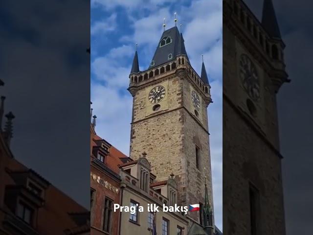 50 saniyede Prag #prague #tatilyerleri #tatilvlog