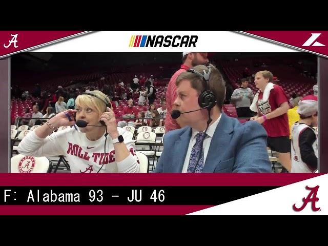 Alabama Women's Basketball vs. Jacksonville Live Courtside Cam | December 29th