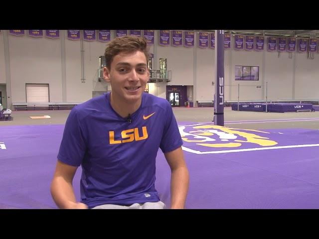 Meet Mondo: LSU freshman record-breaking pole vaulting phenom