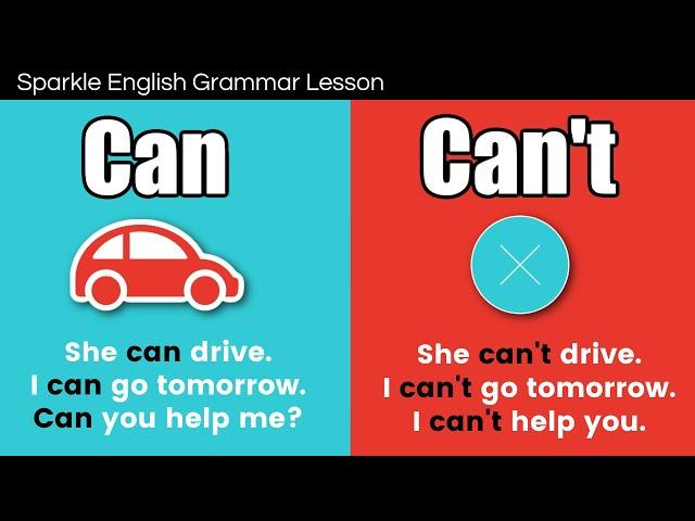 Uses of CAN and CAN'T in English | Grammar Lesson (Ability, Possibility, Requests & Permission)