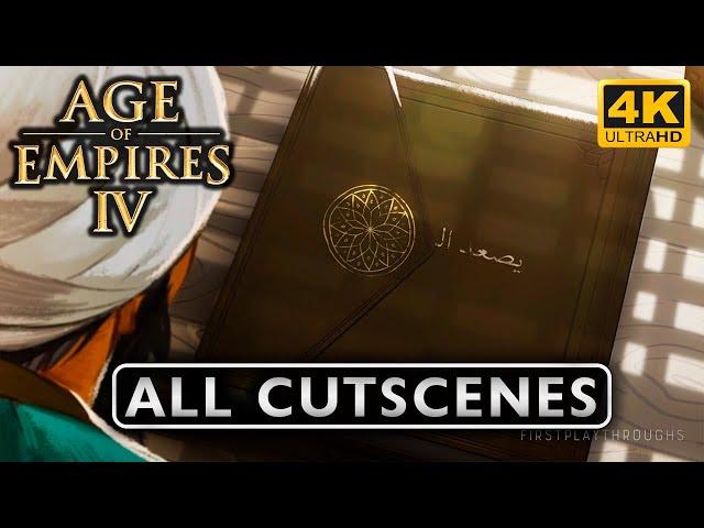 〈4K〉Age of Empires IV: The Sultans Ascend DLC | All Cutscenes & Ending | All Unlockable Content