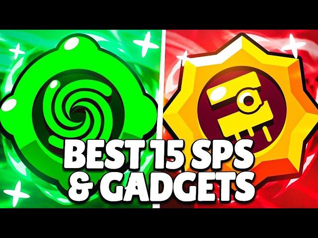 THE 15 BEST Gadgets & Star Powers in Brawl Stars