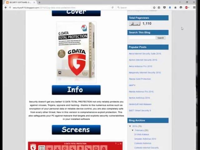 G DATA Total Protection