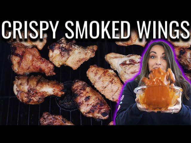 Extra CRISPY SMOKED CHICKEN WINGS on the Masterbuilt Gravity! | How-To