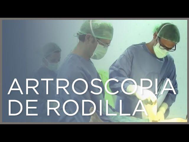 Artroscopia de rodilla por el Dr. Ángel Villamor