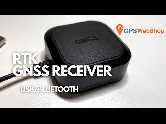 AN EXTREMELY HIGH ACCURACY RTK GNSS Receiver for Computers, Phones, Tablets || TOP608BT