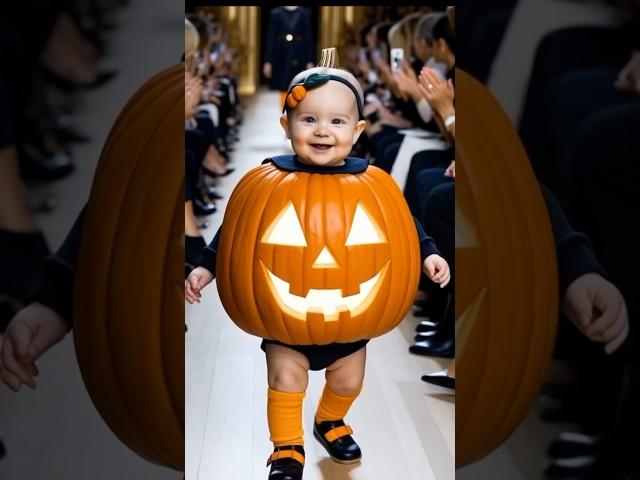 Adorable cute baby fashion show #shorts #viral #baby #babystyle