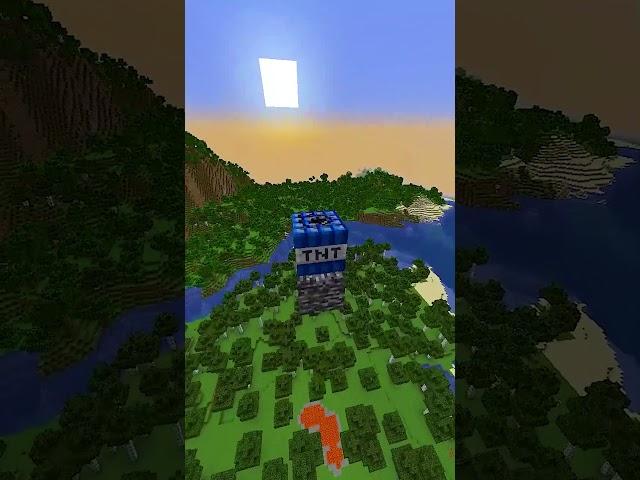  FIREWORKS TNT VS  WATER TNT?? #minecraft