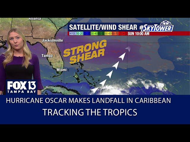 Tracking the tropics | Hurricane Oscar makes landfall in Caribbean