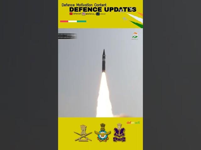 Agni prime - most dengerous ballistic missile #shorts