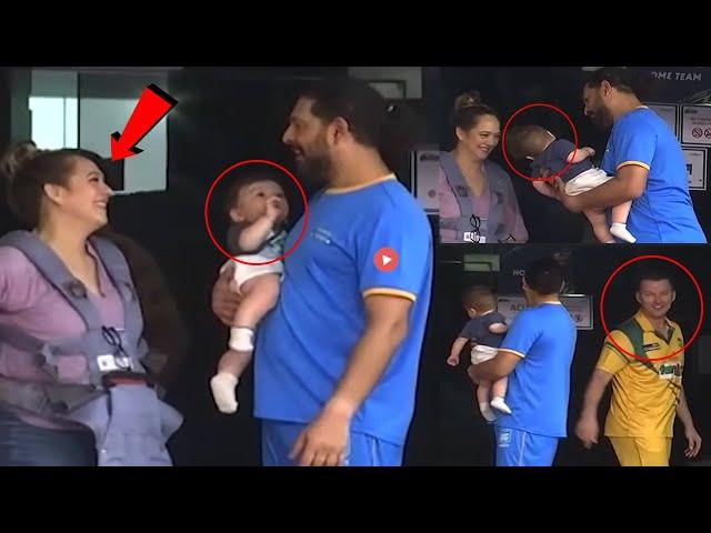 Watch Video, Brett Lee Meets Yuvraj's wife hazel keech and his son during RSWS 2022 final