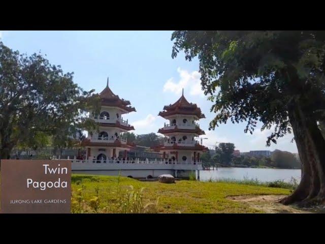 Walk tour: @Twin Pagoda ,Jurong Lake Gardens Singapore.  #explore #travelvlog #offday #ofwlife