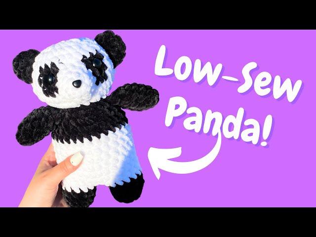 Low-Sew Panda Crochet Tutorial! | Fast Make and Great Seller For Craft Markets!