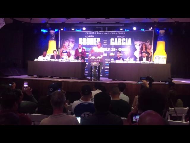 ROBERT GARCIA ON ADRIEN BRONER VS MIKEY GARCIA - VILLAINFY MEDIA