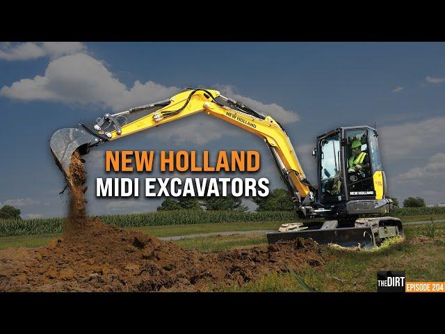 New Holland Now Has its Own “Midi” Excavator Line