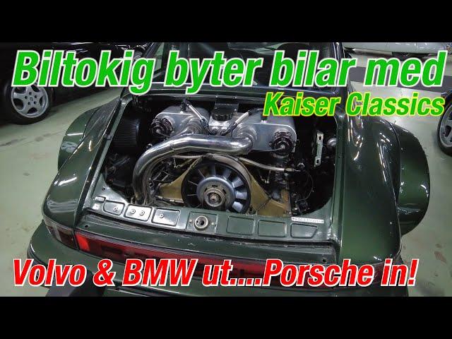 Biltokig byter Volvo mot Porsche!