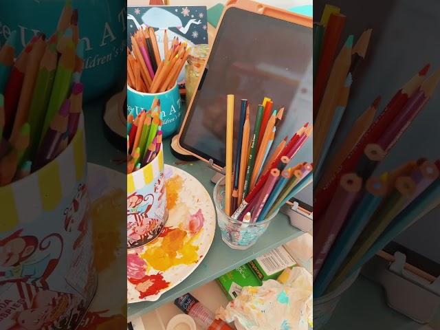Paint with me! Inspired by sunny days ️#paintwithme #travelsketchbook #gouache