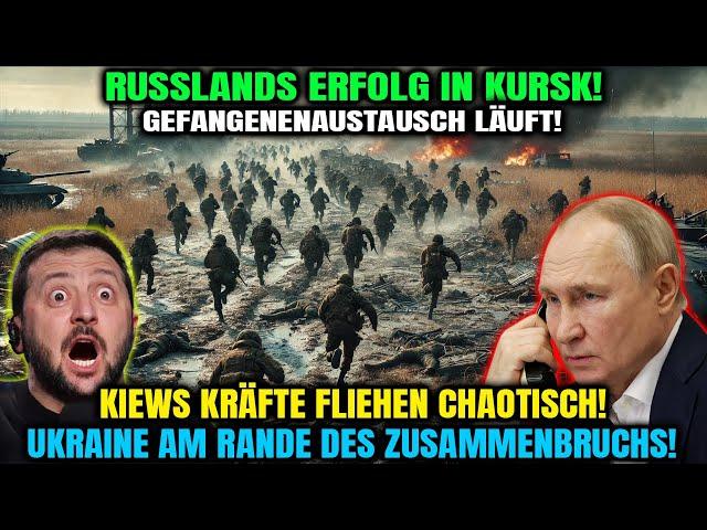 UKRAINE-KRIEG: Russlands Erfolg in Kursk! Kiews Truppen fliehen – Gefangenenaustausch läuft!