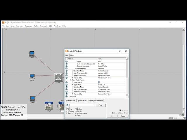 OPNET Lab VTU Experiment 4