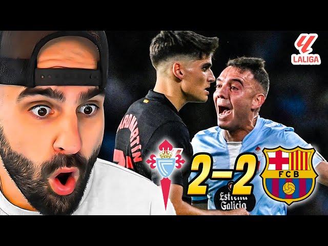 FC Barcelona CHOKE vs Celta Vigo 2-2 I MARC CASADO BIG MISTAKE!