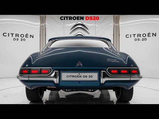 2025 Citroën DS 20 Is Back_ 1970s Legendary Meets Modern Innovation!