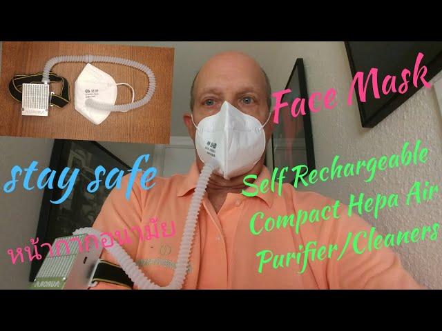 CHEAPEST WAY TO PREVENT COVID POSSIBLY  / SELF RECHARGEABLE COMPACT HEPA AIR PURIFIER / CLEANER